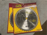 8-1/4" Crosscutting 40T Saw Blade x 2