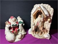 The Legend of Santa Claus Figurines, Resin