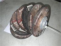 4-1/2" Threaded Discs for Angle Grinder x7Pcs