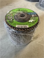 4" 36 Grit Sanding Flap Discs x 10Pcs