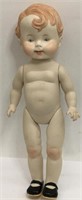 Bisque Doll Marked R. S.