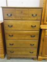 MAPLE 5 DRAWER DRESSER