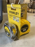 16' and 25' Stanley Measuring Tape x 2Pcs