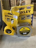 12' and 35' Stanley Measuring Tape x 2Pcs