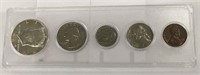 1965 Coin Set With Silver Kennedy Half Dollar