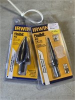 Irwin Unibit #2 & #9 x 2Pcs