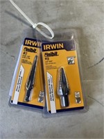 Irwin Unibit #2 & #3 x 2Pcs