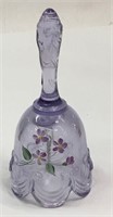 Hand Painted Glass Bell