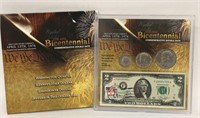 Bicentennial Commemorative Double Date