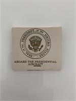 Presidential Air Force Once matchbook