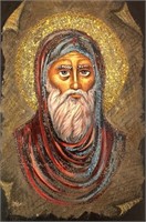 "St Anthony" 8"x5" Collectible Icon - Antanenka