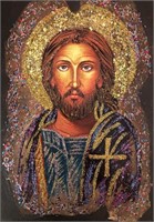 "Jesus" 8"x5" Collectible Icon - Antanenka