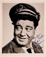 Jackie Gleason signed portrait photo