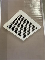 Small Room Ventilation Fan in White Finish