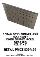 8" Rain Down Shower Head