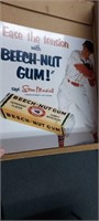 BEECH NUT GUM, STAN MUSIAL METAL SIGN, NEW OLD STO