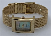 Gossip Quartz Goldtone Watch, Mother Of Pearl