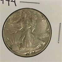 1944 Silver Walking Liberty Half Dollar