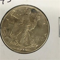 1943 Silver Walking Liberty Half Dollar
