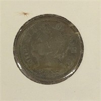 1866 3 Cent Coin