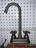 Ancient Treasures 4" Wet Bar Faucet in Platinum x3