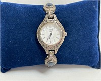 Eon Ladies Wrist Watch 925 Silver Band