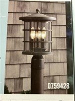 3 Bulb Post Lantern x 2