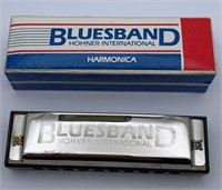 Bluesband Hohner International Harmonica In Case