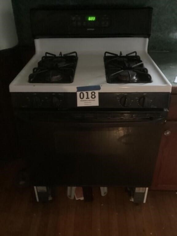High Point, gas, stove and oven