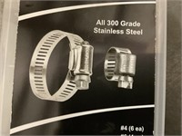 19-Pc Assortment Pack of 300 Grade SS Clamps