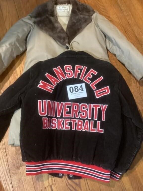 Mansfield university basketball jacket