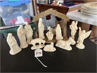 Vintage Nativity Set