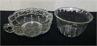 Vintage candy dish and Bowl