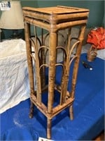 Bamboo tall stand( possiblely made at Milton