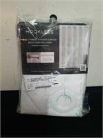 New hookless 3-in-1 fabric shower curtain