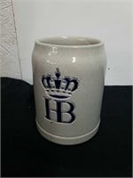 Vintage German stoneware mug