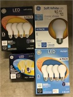 Mixed Lot of LED Light Butlbs