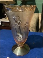 Iris herringbone vase