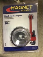 Round Base Magnet Max Force 20lbs x 2