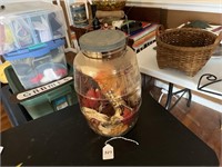 Antique USA Primitive Country Pickle Jar
