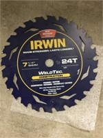 Irwin WeldTec 7 1/4" Blade x 9