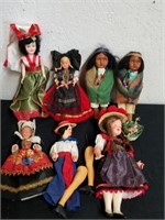 Vintage collectible dolls