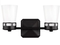 Feiss 2-Bulb Vanity in Oil Rubbed Bronze x 2Pcs