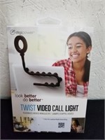New twist video call light