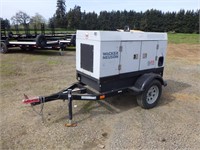 2017 Wacker Neuson G25 S/A Towable Generator