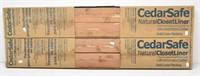 (2) Boxes Cedar Safe Natural Closet Liner