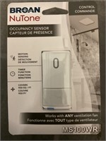 Broan NuTone MS100WR Occupancy Sensor x 4