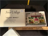 Dept 56 Snow Village Market w/Box
