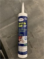 Silver Tub & Tile Caulking x 8 Tubes