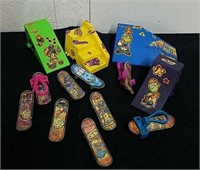 McDonald's fingerboards with ramps